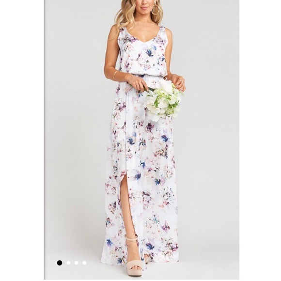 Show Me Your MuMu Dresses & Skirts - Kendall Maxi Dress - Bouquet Beauty